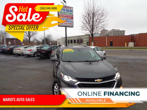 2018 Chevrolet Equinox for sale at MARIO'S AUTO SALES in Mount Clemens MI