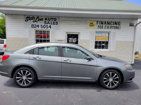 2011 Chrysler 200 for sale at STATE LINE AUTO SALES in New Church VA