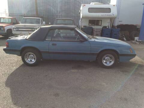 1986 Ford Mustang for sale at AFFORDABLY PRICED CARS LLC in Mountain Home ID