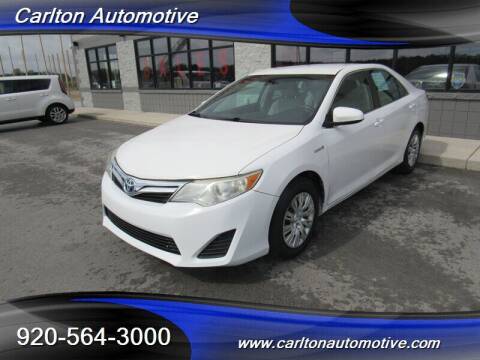 2013 Toyota Camry Hybrid for sale at Carlton Automotive Inc in Oostburg WI