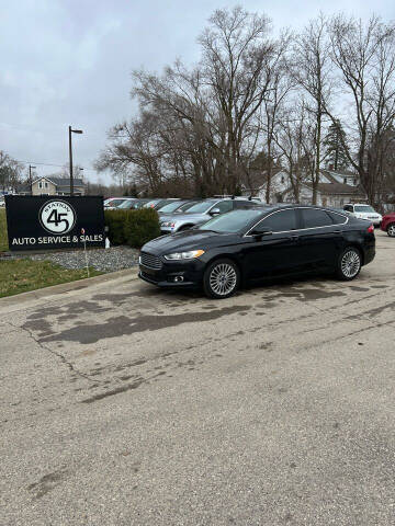 2014 Ford Fusion for sale at Station 45 AUTO REPAIR AND AUTO SALES in Allendale MI