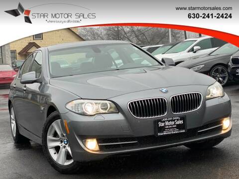 2012 BMW 5 Series for sale at Star Motor Sales in Downers Grove IL