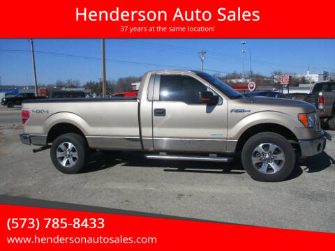 2011 Ford F-150 for sale at Henderson Auto Sales in Poplar Bluff MO