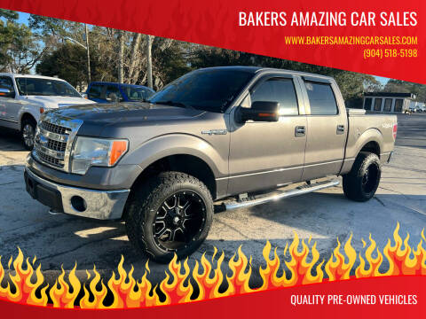 2013 Ford F-150 for sale at Bakers Amazing Car Sales in Jacksonville FL