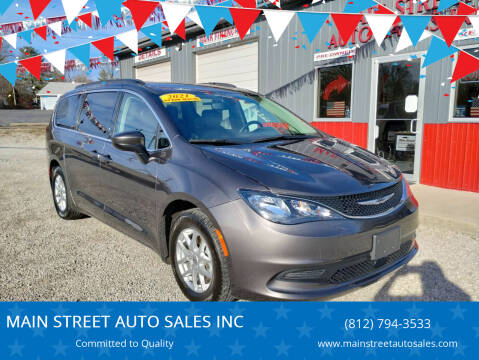 2021 Chrysler Voyager for sale at MAIN STREET AUTO SALES INC in Austin IN