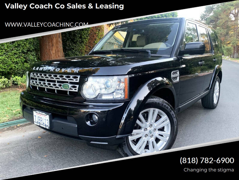 2010 Land Rover LR4 for sale at Valley Coach Co Sales & Leasing in Van Nuys CA