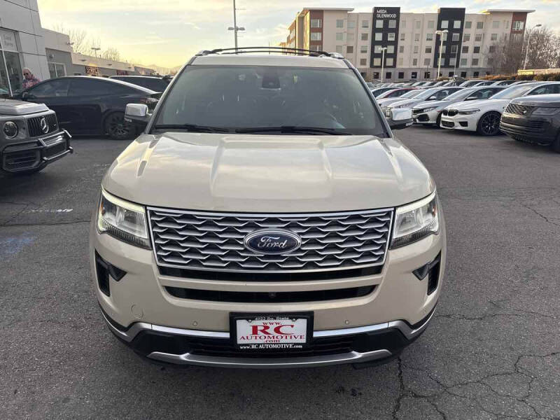 2018 Ford Explorer Platinum