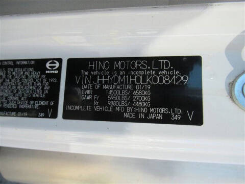 2020 Hino 155