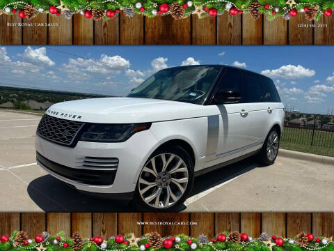 2018 Land Rover Range Rover Supercharged