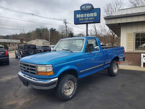 1995 Ford F-150 for sale at Route 106 Motors in East Bridgewater MA