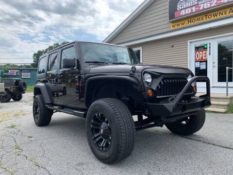2013 Jeep Wrangler Unlimited for sale at Home Towne Auto Sales in North Smithfield RI