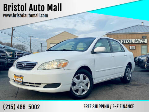 2006 Toyota Corolla for sale at Bristol Auto Mall in Levittown PA