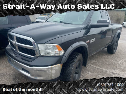 2015 RAM 1500 for sale at Strait-A-Way Auto Sales LLC in Gaylord MI