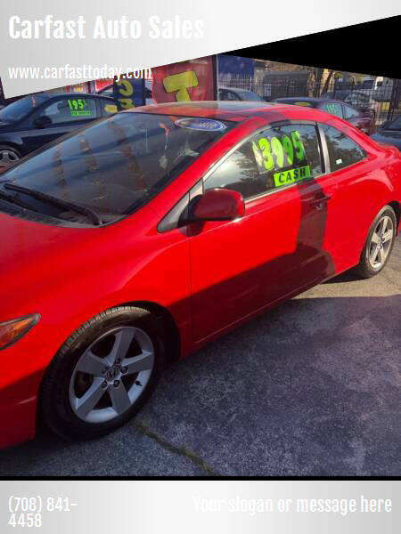 2006 Honda Civic for sale at Carfast Auto Sales in Dolton IL