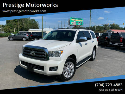 2015 Toyota Sequoia for sale at Prestige Motorworks in Concord NC