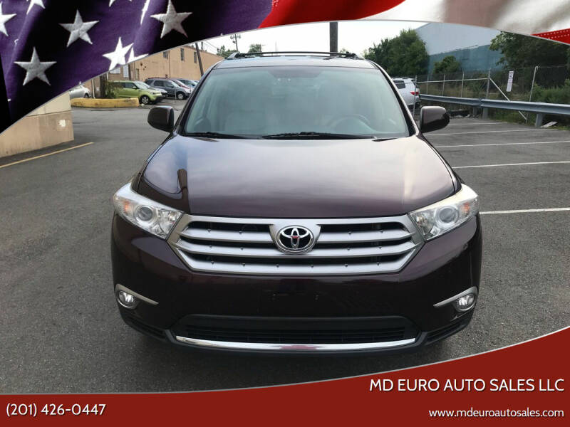 2013 Toyota Highlander for sale at MD Euro Auto Sales LLC in Hasbrouck Heights NJ