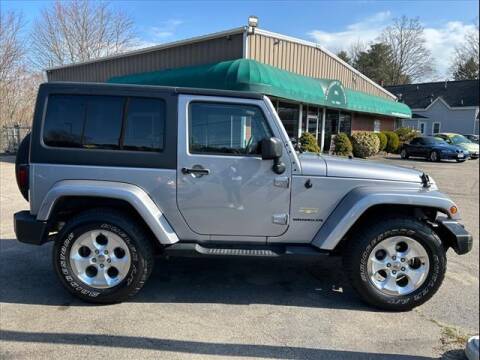 2013 Jeep Wrangler for sale at Winthrop St Motors Inc in Taunton MA