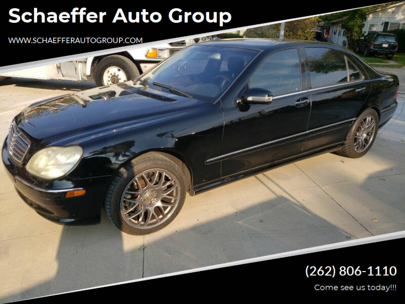 2001 Mercedes-Benz S-Class for sale at Schaeffer Auto Group in Walworth WI