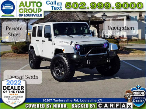 2014 Jeep Wrangler Unlimited for sale at Auto Group of Louisville in Louisville KY