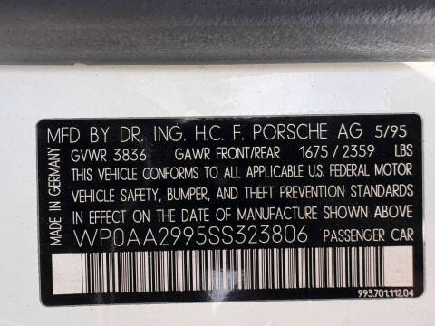1995 Porsche 911