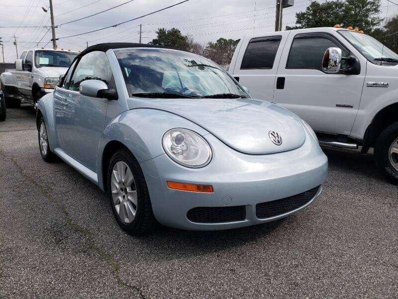 2010 Volkswagen New Beetle Convertible for sale at M & A Motors LLC in Marietta GA