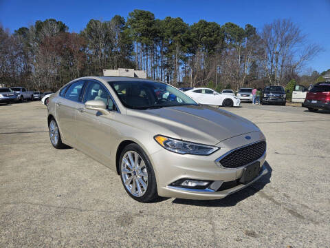 2017 Ford Fusion for sale at Smithfield Auto Center LLC in Smithfield NC