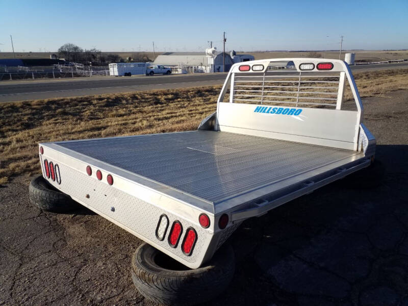  Hillsboro Aluminum Flat Bed for sale at Bretz Inc in Dighton KS