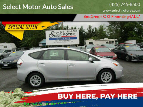 2012 Toyota Prius v for sale at Select Motor Auto Sales in Lynnwood WA