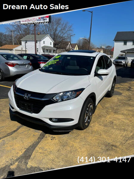 2018 Honda HR-V for sale at Dream Auto Sales in South Milwaukee WI