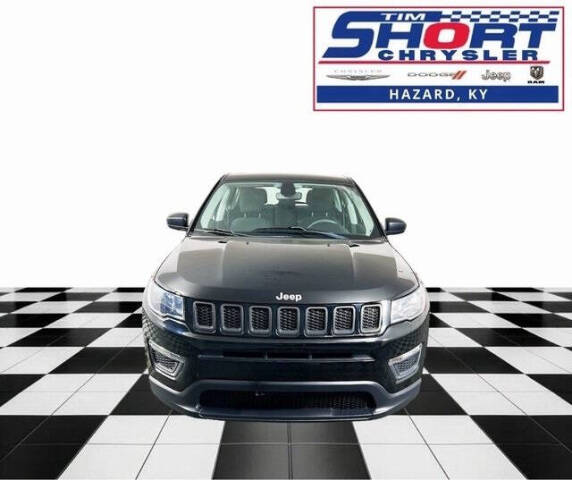 Used 2020 Jeep Compass Sport with VIN 3C4NJDAB7LT105961 for sale in Hazard, KY