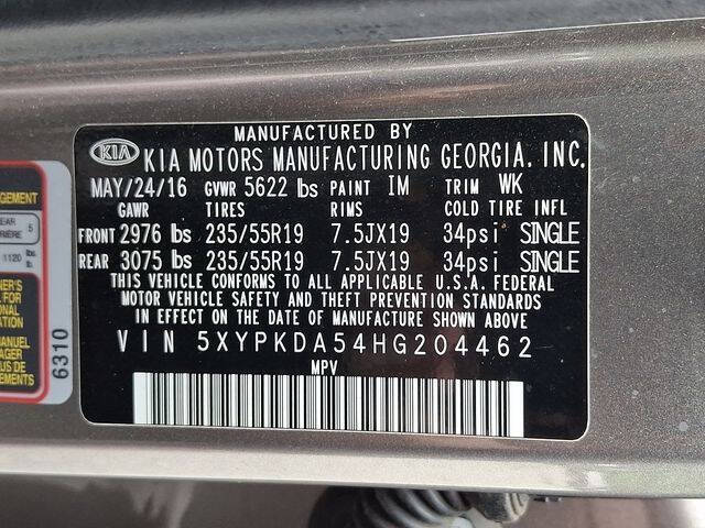 2017 Kia Sorento