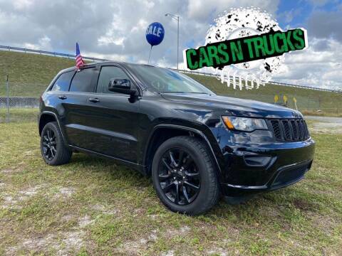 2018 Jeep Grand Cherokee for sale at Cars N Trucks in Hollywood FL