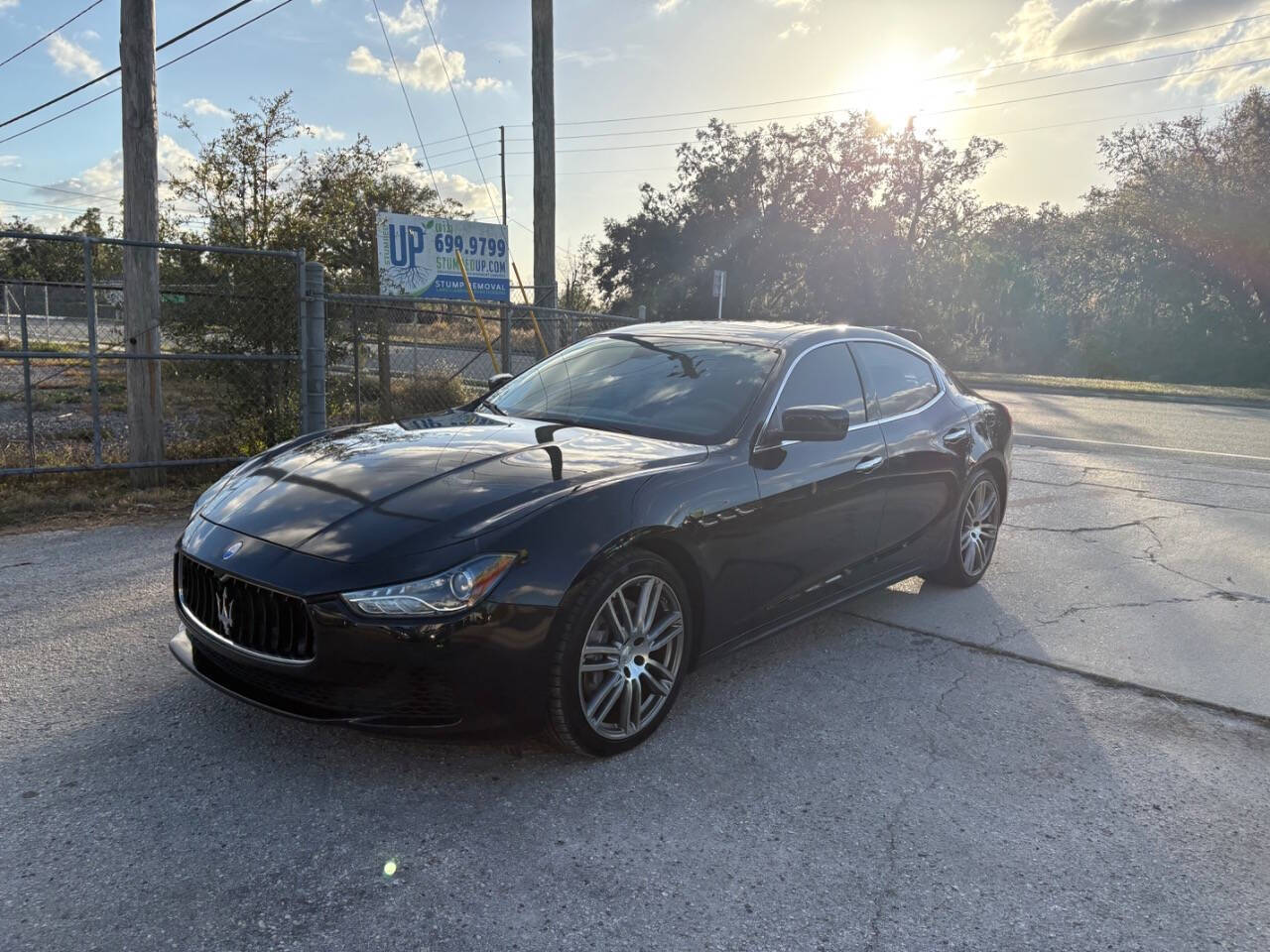 2015 Maserati Ghibli for sale at Hobgood Auto Sales in Land O Lakes, FL