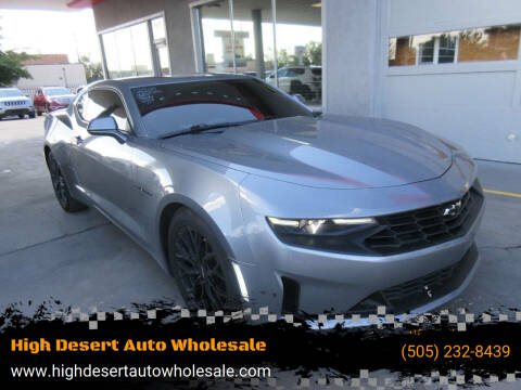 2021 Chevrolet Camaro for sale at High Desert Auto Wholesale in Albuquerque NM