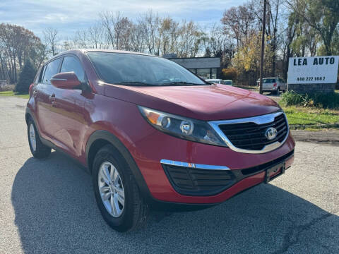 2011 Kia Sportage for sale at LEA Auto Source LLC in Ashtabula OH