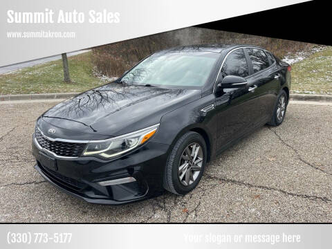 2019 Kia Optima for sale at Summit Auto Sales in Akron OH