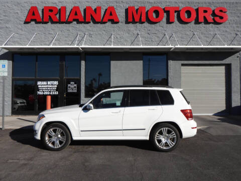 2013 Mercedes-Benz GLK for sale at Ariana Motors LLC- Boulder highway in Las Vegas NV