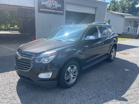 2016 Chevrolet Equinox for sale at Jack Foster Used Cars LLC in Honea Path SC