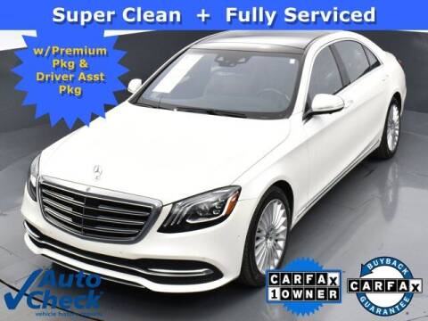 2018 Mercedes-Benz S-Class for sale at CTCG AUTOMOTIVE in Newark NJ