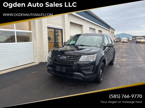 2019 Ford Explorer for sale at Ogden Auto Sales LLC in Spencerport NY