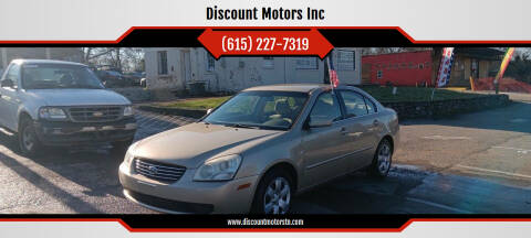 2008 Kia Optima for sale at Discount Motors Inc in Nashville TN