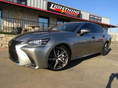 2016 Lexus GS 350 for sale at Lightning Motorsports in Grand Prairie TX