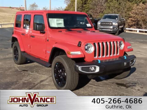 2022 Jeep Wrangler Unlimited for sale at Vance Fleet Services in Guthrie OK