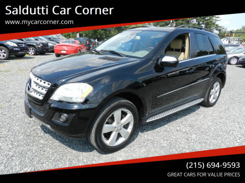 2010 Mercedes-Benz M-Class for sale at Saldutti Car Corner in Gilbertsville PA