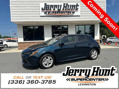 2020 Toyota Corolla Hatchback for sale at Jerry Hunt Supercenter in Lexington NC