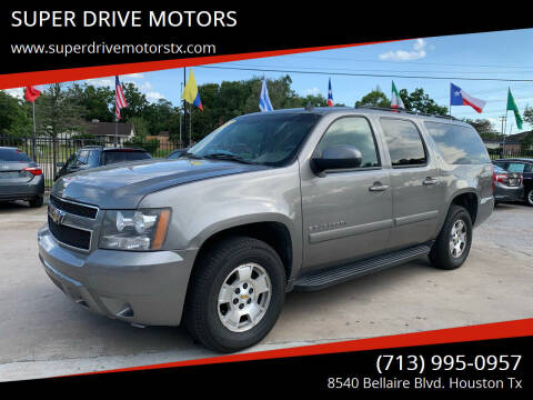 2008 Chevrolet Suburban for sale at SUPER DRIVE MOTORS in Houston TX