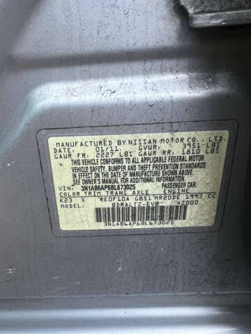 2011 Nissan Sentra 2.0 SR