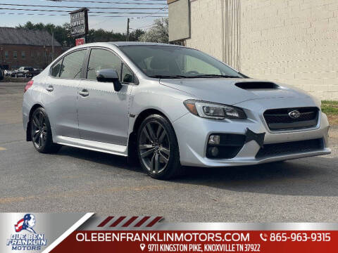 2016 Subaru WRX for sale at Ole Ben Franklin Motors KNOXVILLE - Clinton Highway in Knoxville TN