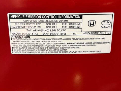 2018 Honda Civic EX-L