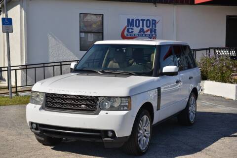 2011 Land Rover Range Rover for sale at Motor Car Concepts II - Kirkman Location in Orlando FL